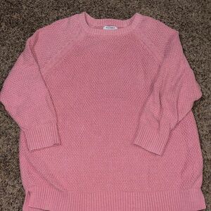 Old Navy Pink Crew Neck Sweater